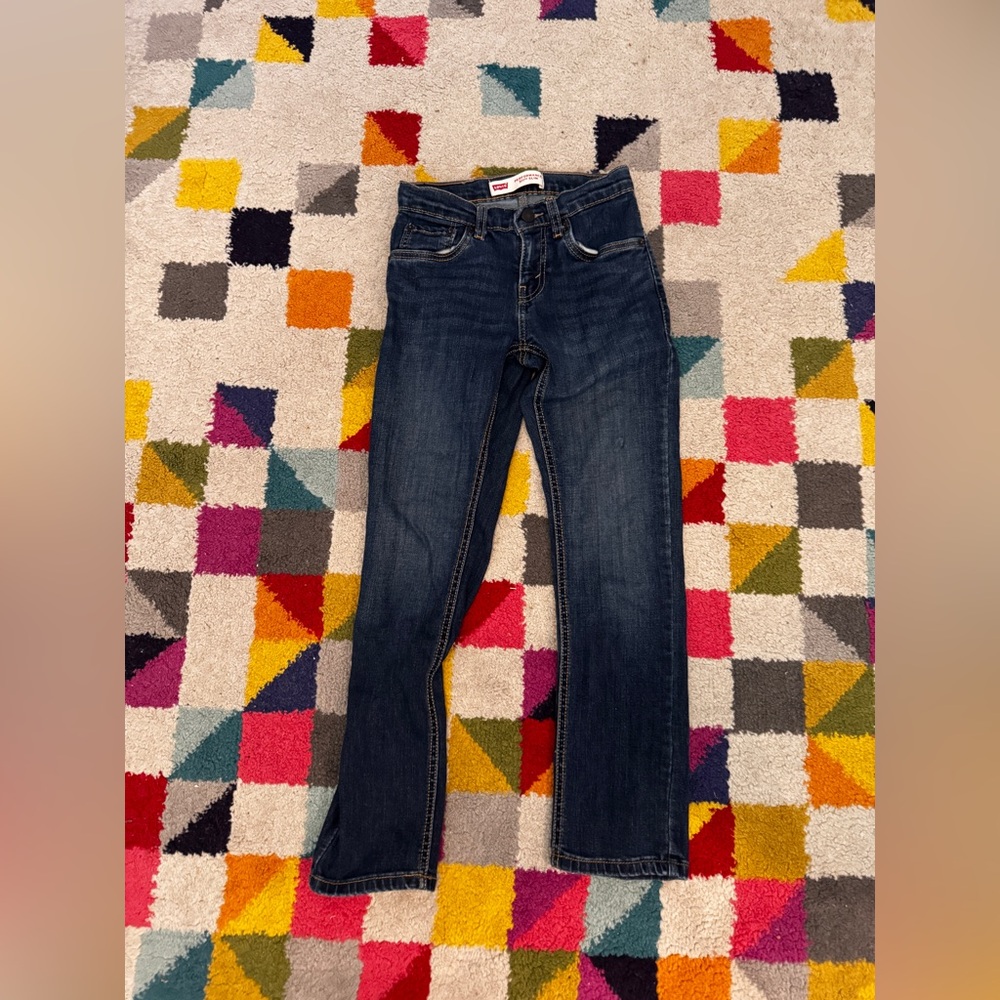 Kids Levi’s 510 skinny size 10 dark wash denim